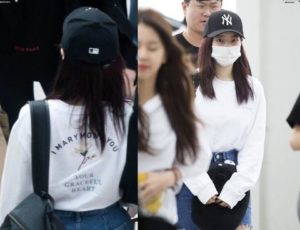 TWICE,慰安婦Tシャツ